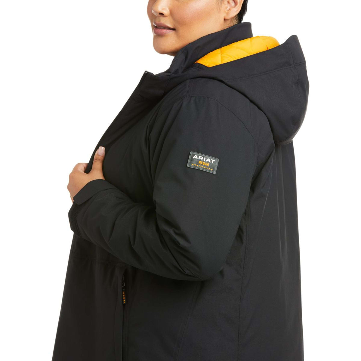 Ariat Jacke Rebar Storm Fighter 2.0 Waterproof Damen Schwarz