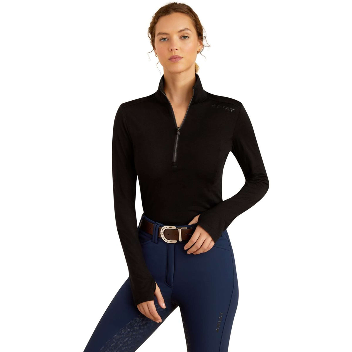 Ariat Baselayer Cheviot Damen Schwarz