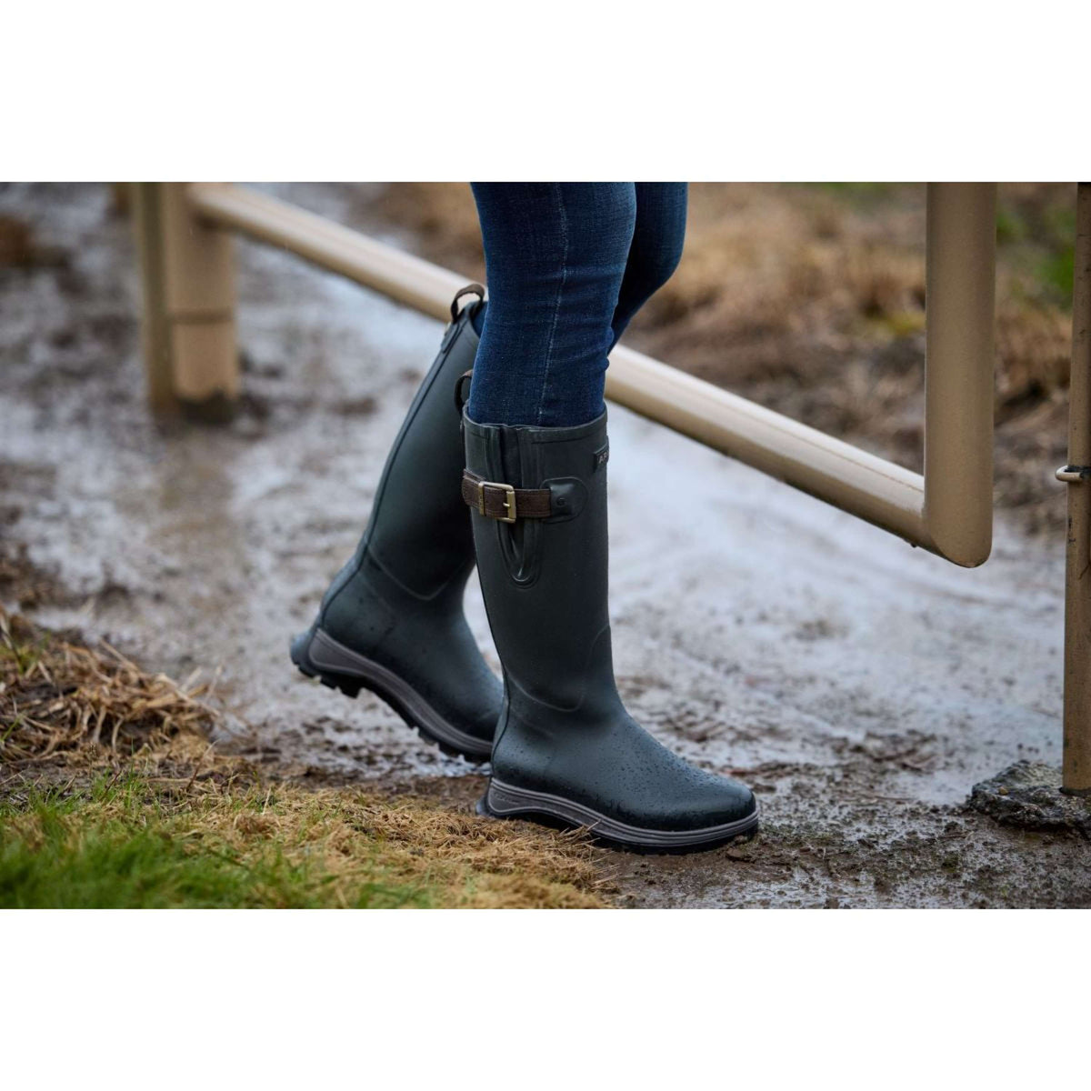 Ariat Regenstiefel Woodstock Damen Navy