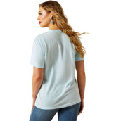 Ariat T-Shirt Another Day Damen Vintage Lagoon