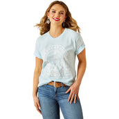 Ariat T-Shirt Another Day Damen Vintage Lagoon
