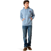 Ariat Pullover Freedom Eagle Herren Light Denim