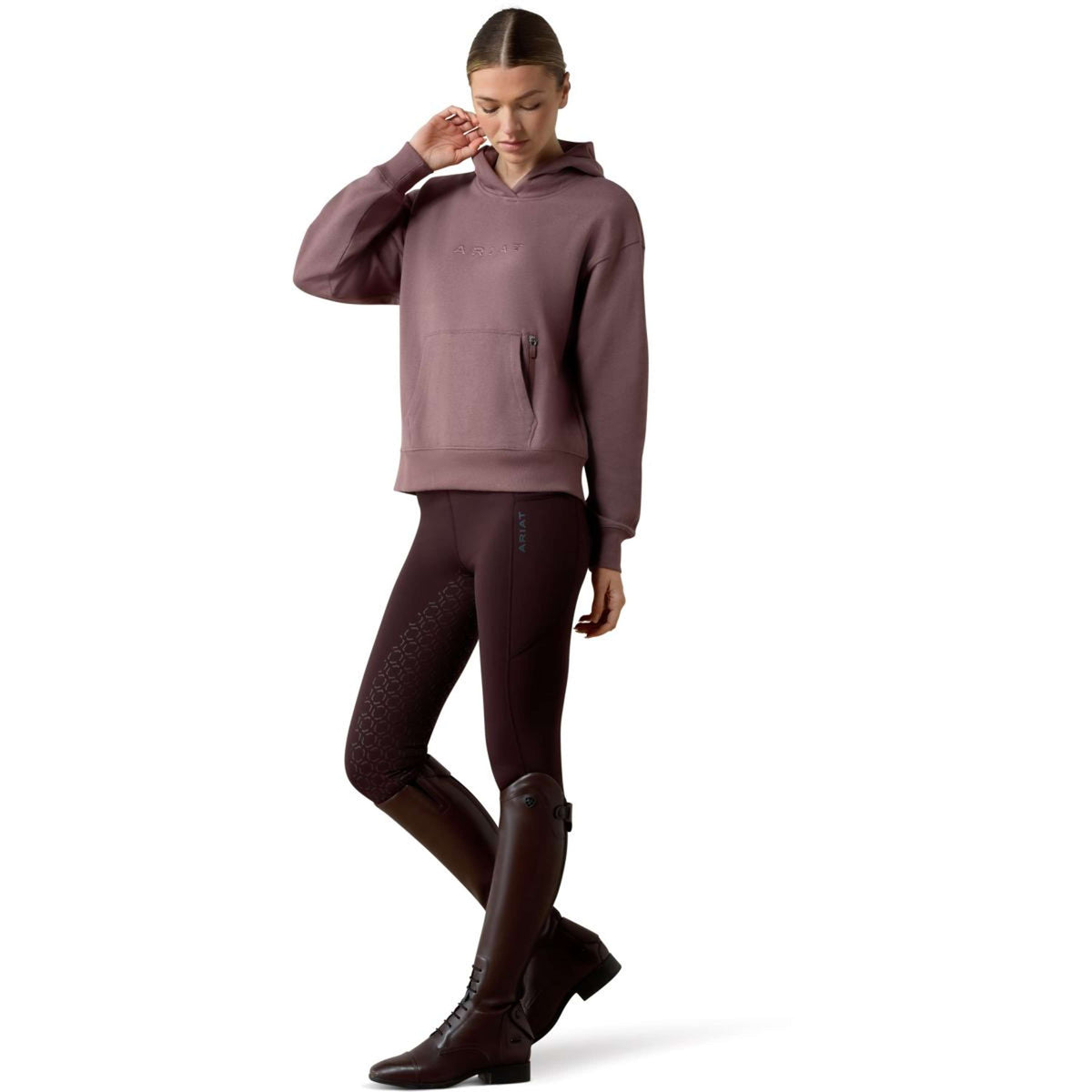 Ariat Hoodie Martine Damen Peppercorn