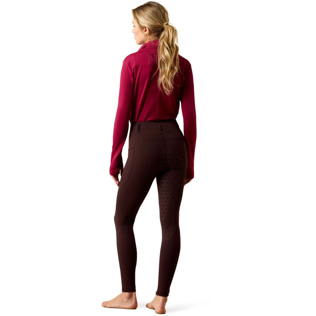 Ariat Beheizte Reitleggings Venure 2.0 Damen Chocolate Plum