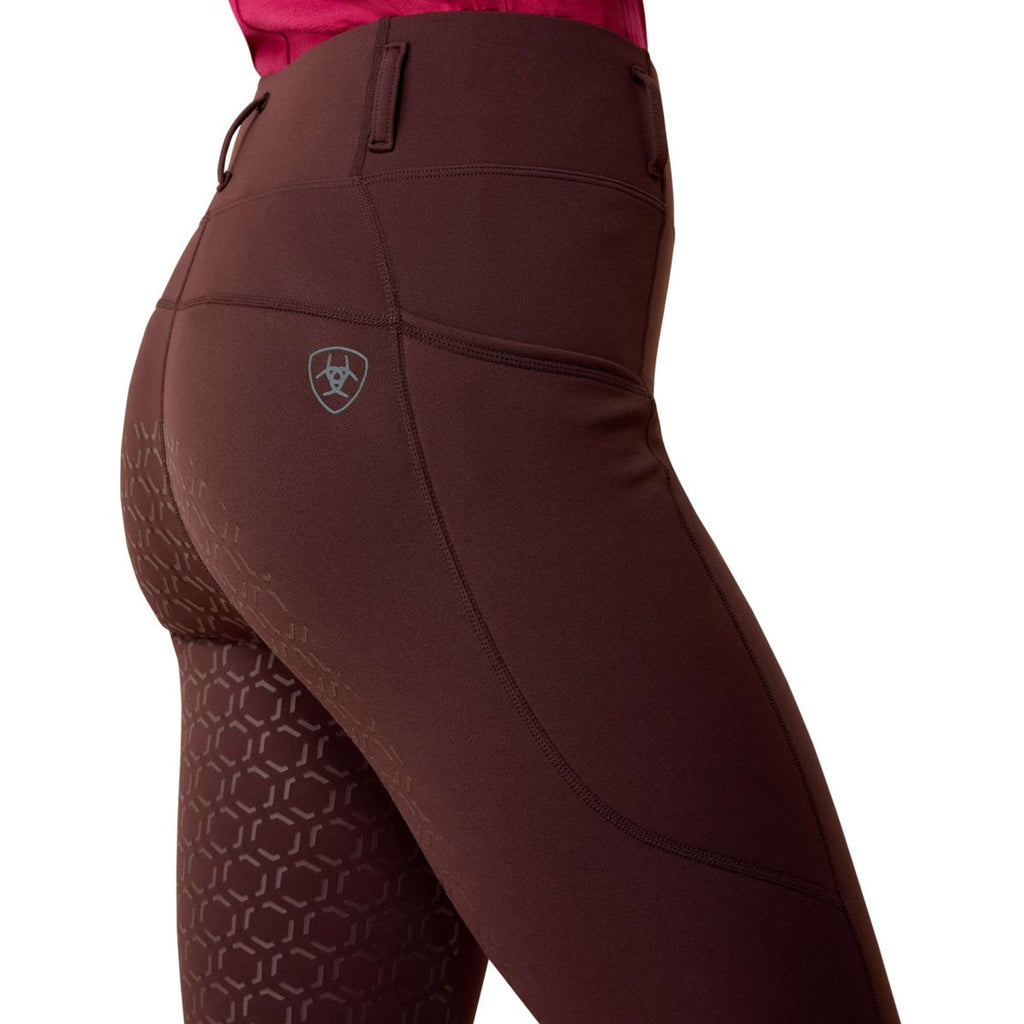 Ariat Beheizte Reitleggings Venure 2.0 Damen Chocolate Plum