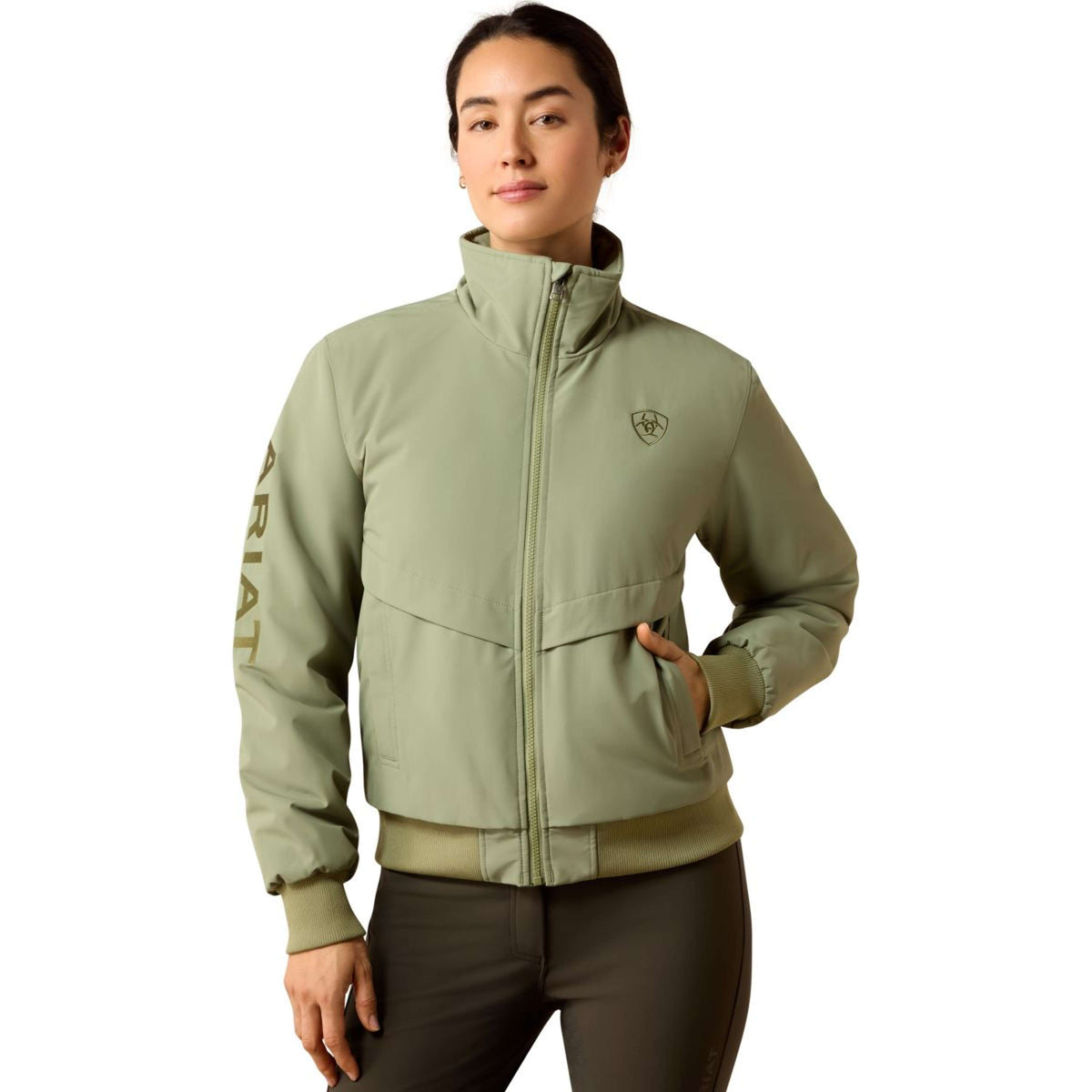 Ariat Jacke Stable 2.0 Damen Oil Green