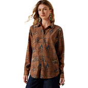 Ariat Bluse Homestyle Damen Braun