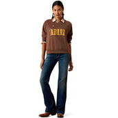 Ariat Pullover Essential Crew Damen Chicory Coffee