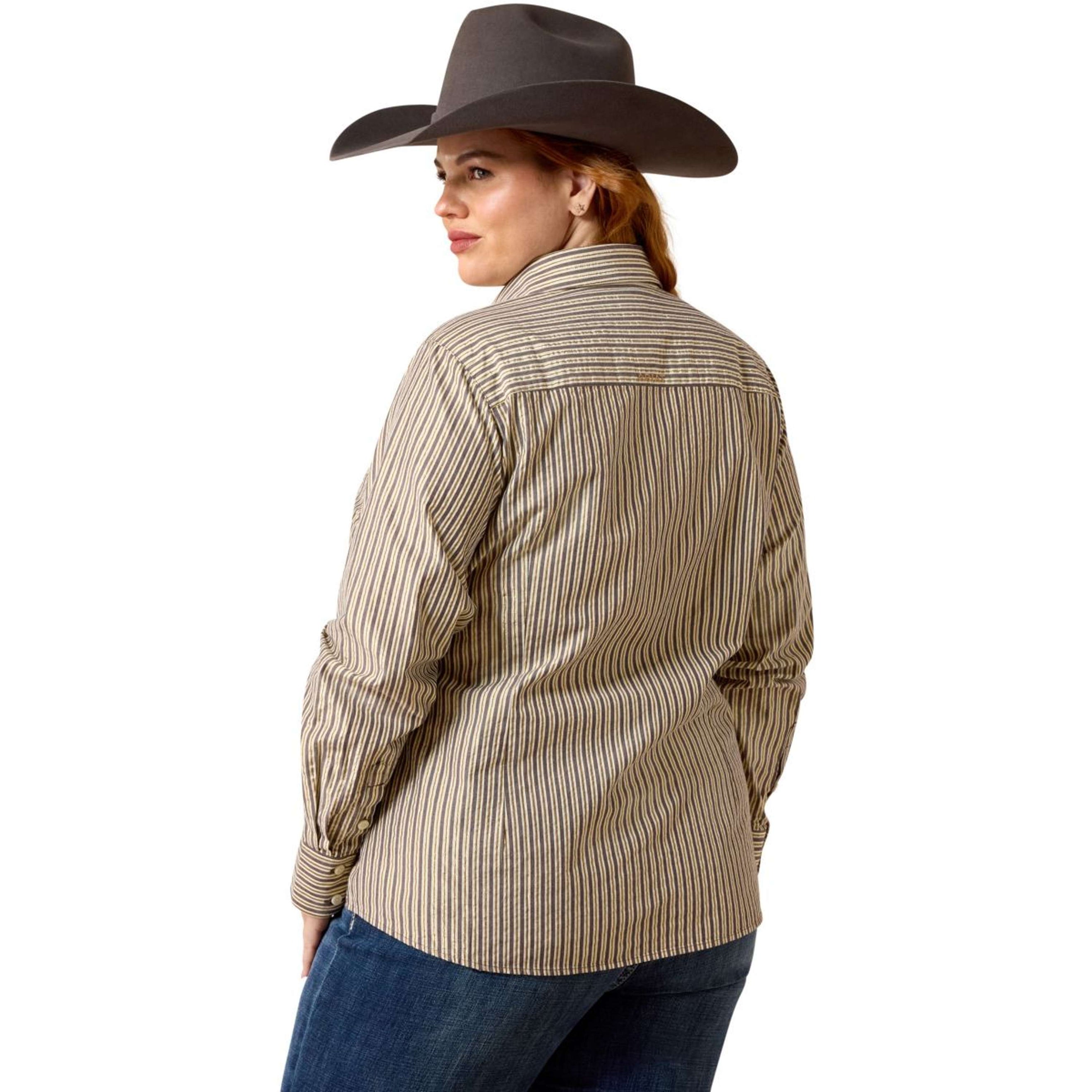 Ariat Bluse Kirby Damen Chocolate Plum Ariat Bluse Kirby Damen Chocolate Plum