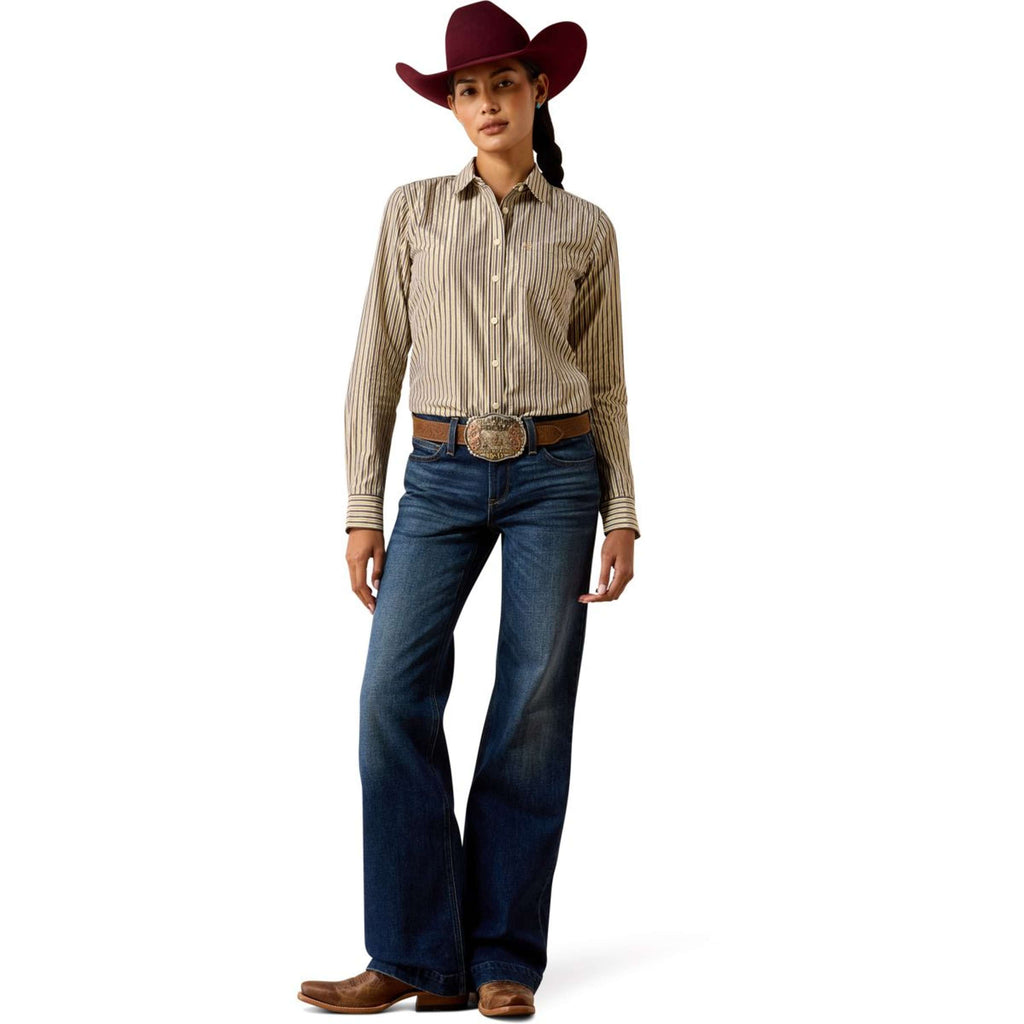 Ariat Bluse Kirby Damen Chocolate Plum