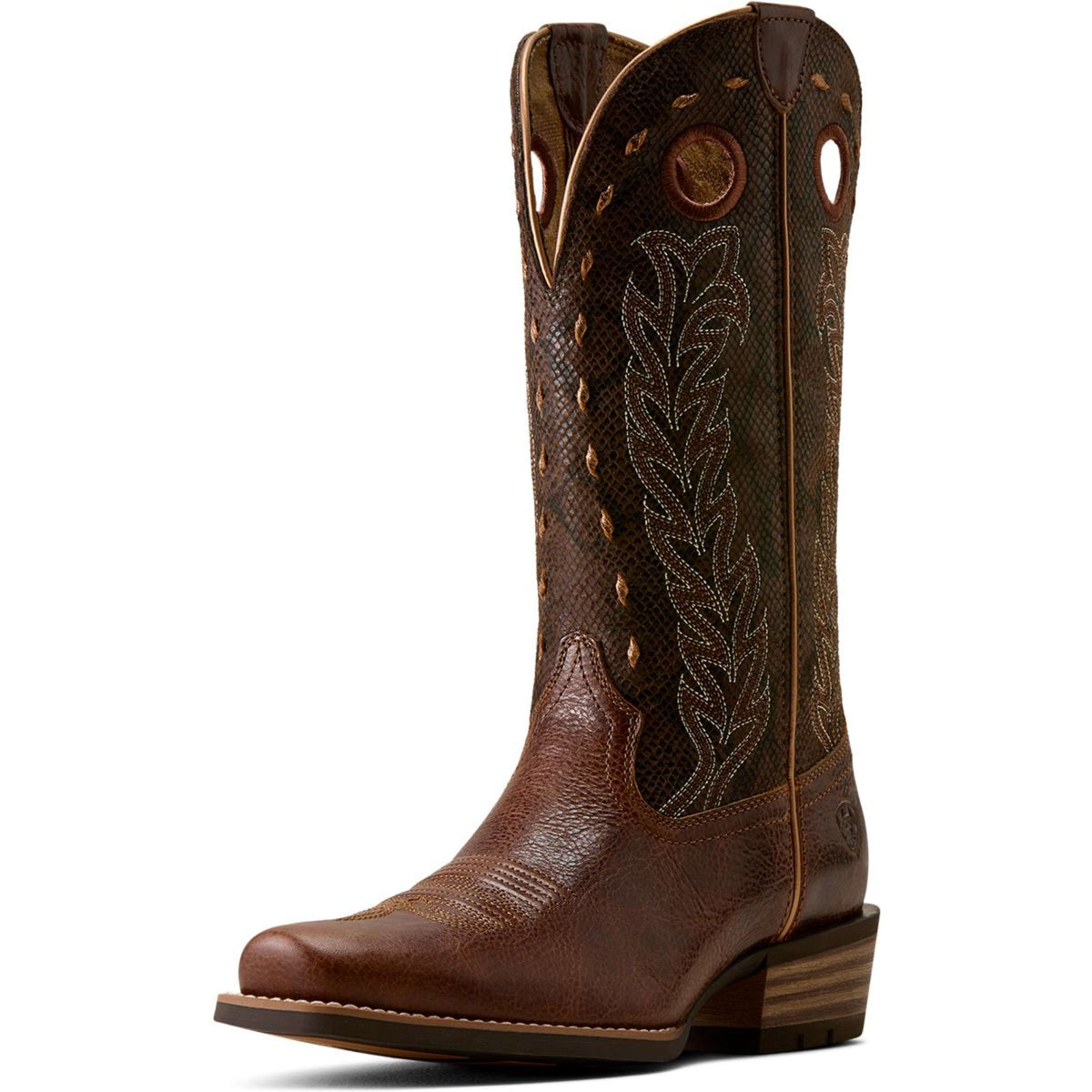Ariat Westernstiefel Lucera NcToe Damen Deepest Tan/Chocolate Snake