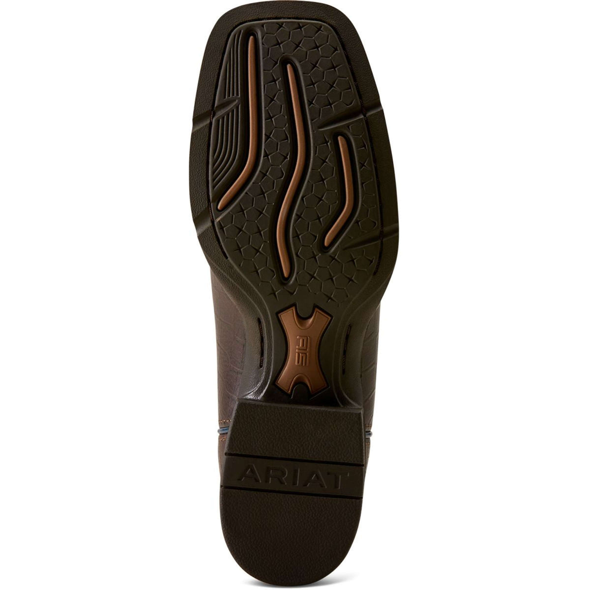 Ariat Westernstiefel Round Up Holly Damen Chocolate Croc