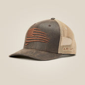 Ariat Cap Patriot Flag Herren Braun