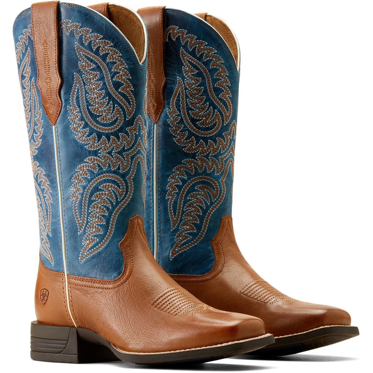 Ariat Westernstiefel Cattle Caite Damen Braun/blau