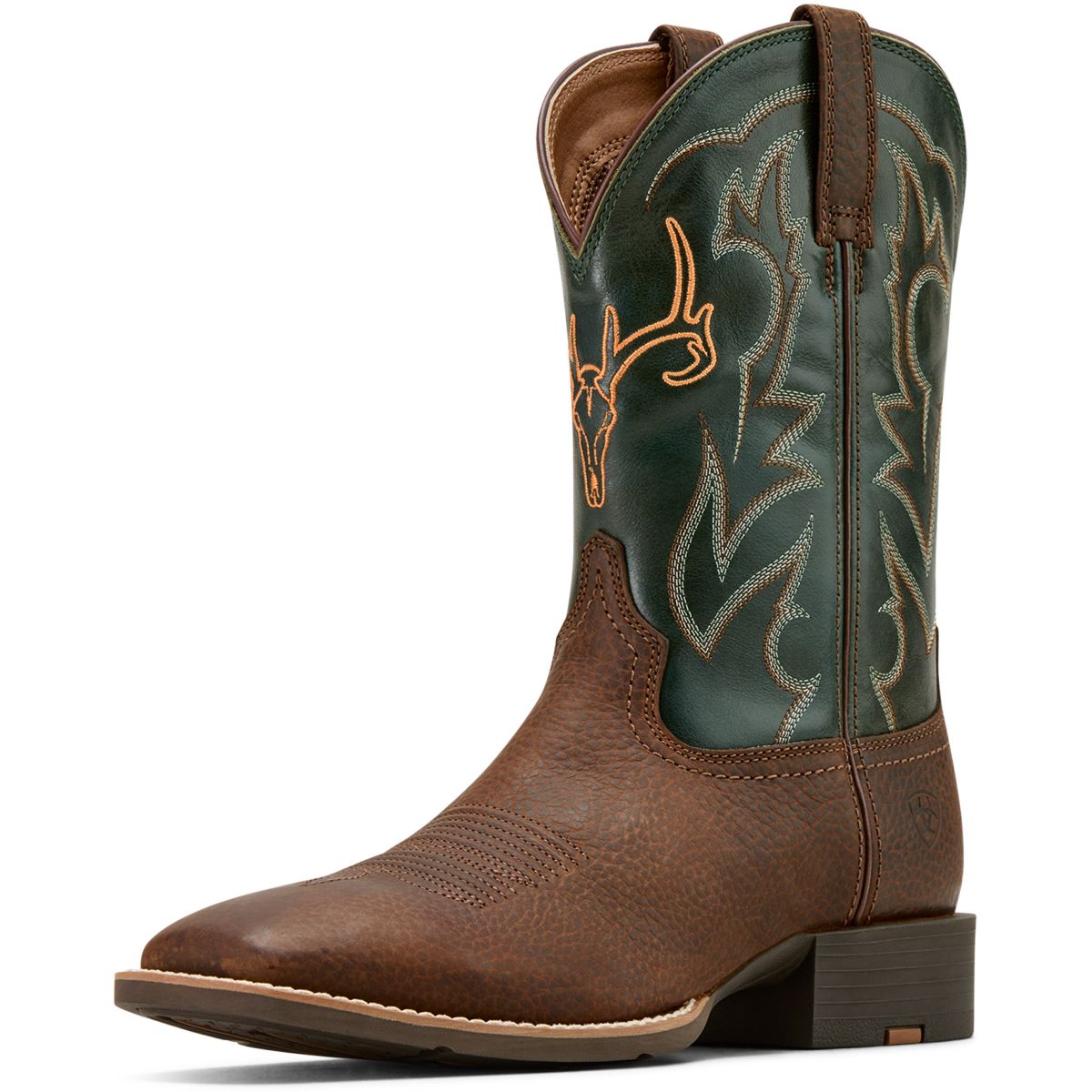 Ariat Westernstiefel Sport Outdoor Herren Brown Oiled/Tack Green