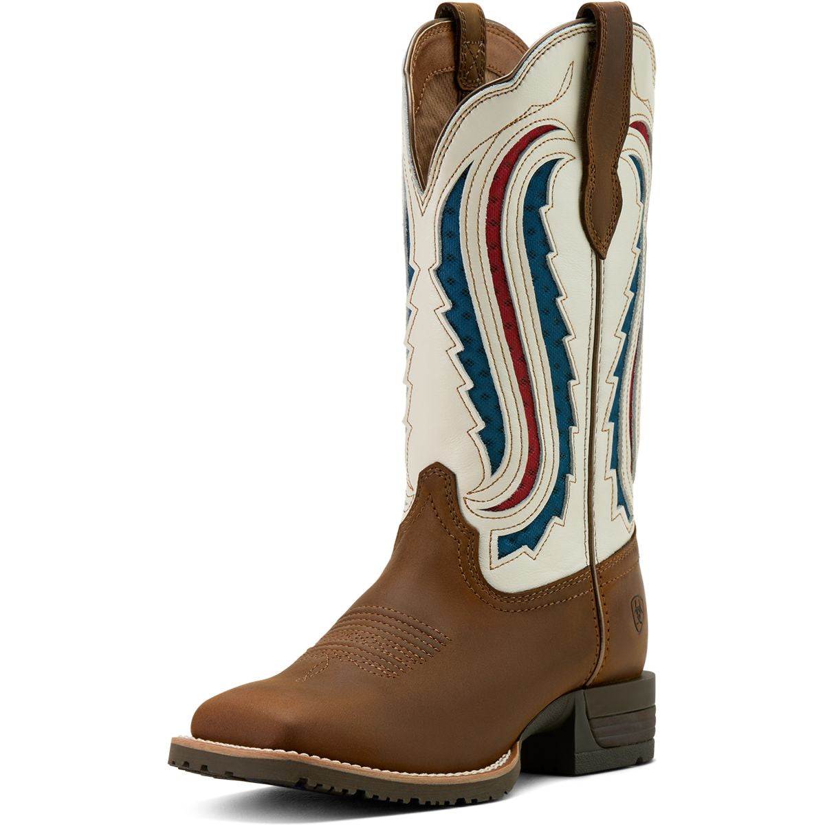 Ariat Westernstiefel Hybrid Ranchwork Venttek Damen Distressed Brown/Crema