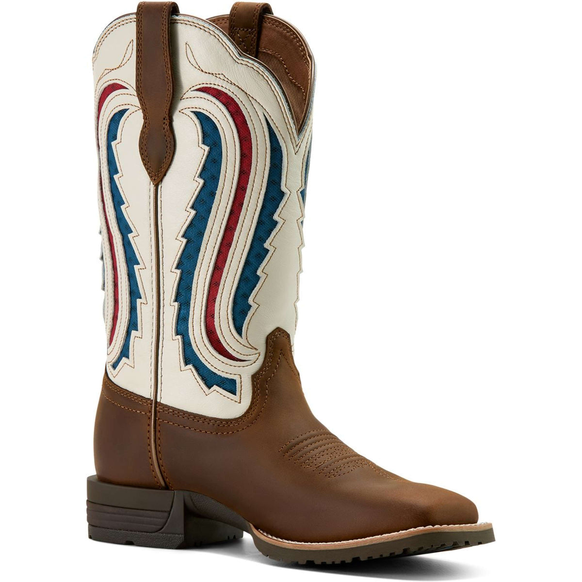 Ariat Westernstiefel Hybrid Ranchwork Venttek Damen Distressed Brown/Crema