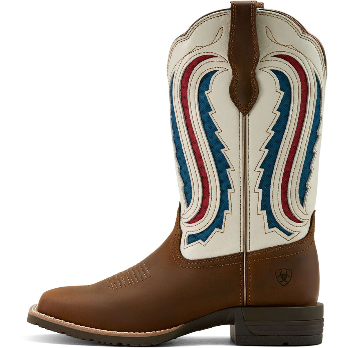 Ariat Westernstiefel Hybrid Ranchwork Venttek Damen Distressed Brown/Crema