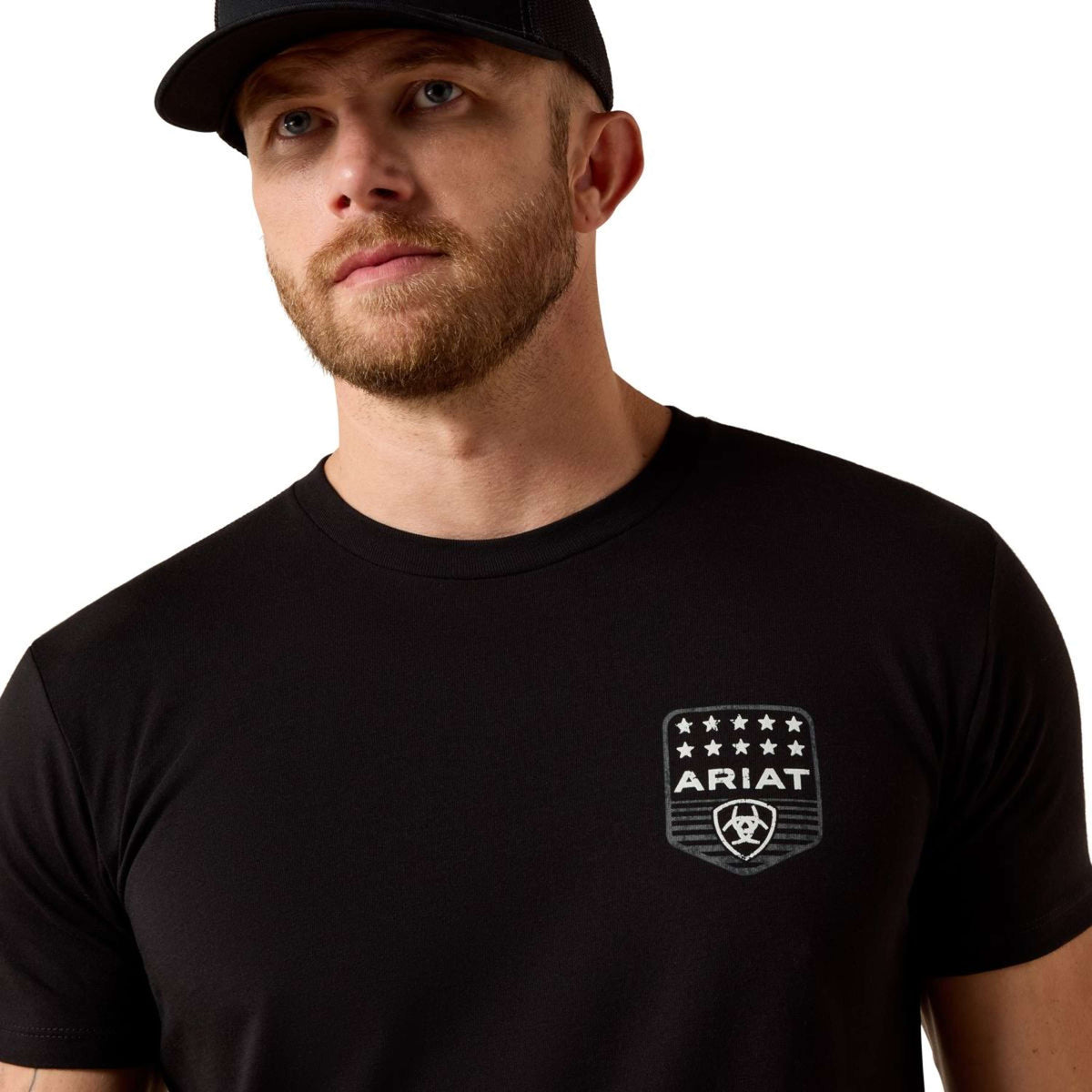 Ariat T-Shirt Patriotic Herren Schwarz