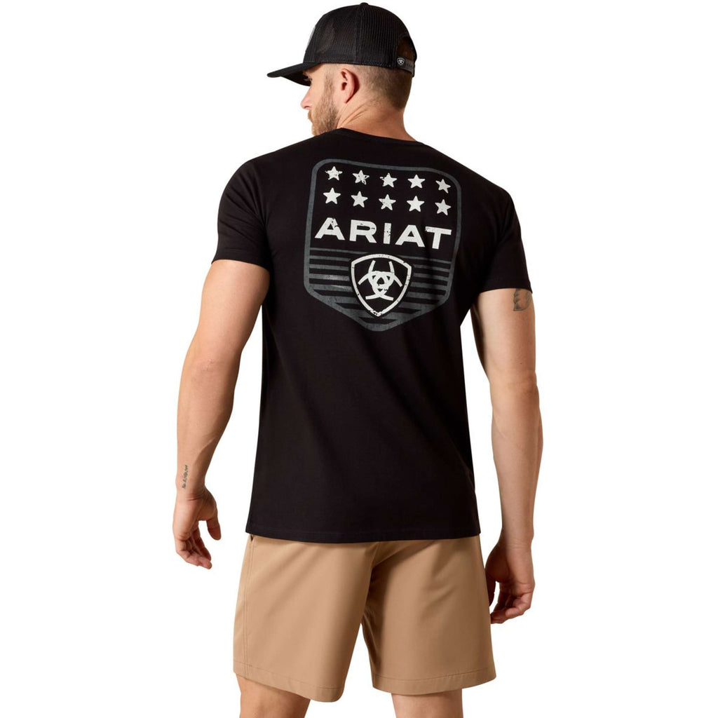 Ariat T-Shirt Patriotic Herren Schwarz