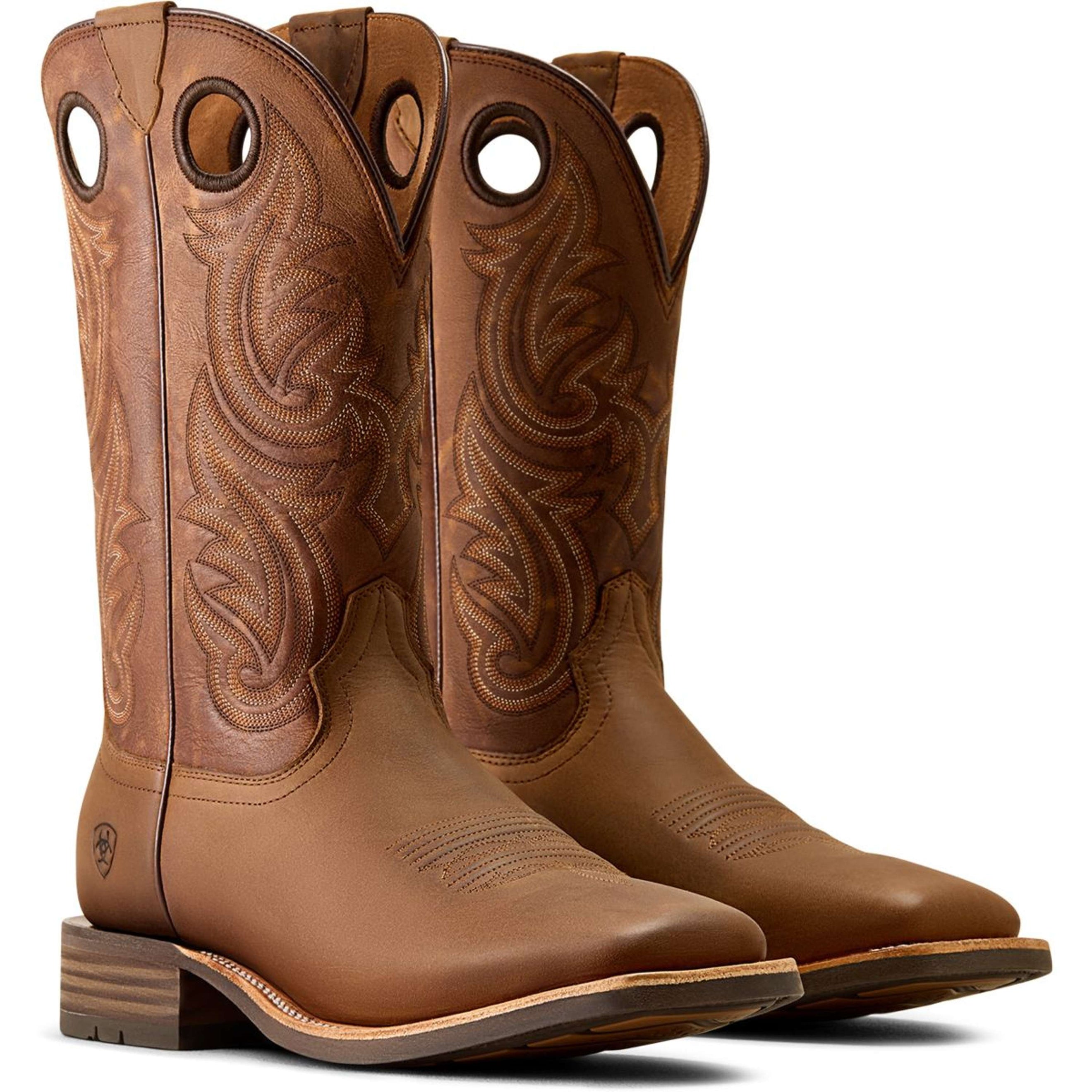Ariat Westernstiefel Highland Toughstock Herren Distressed Brown/Tack Room Brown