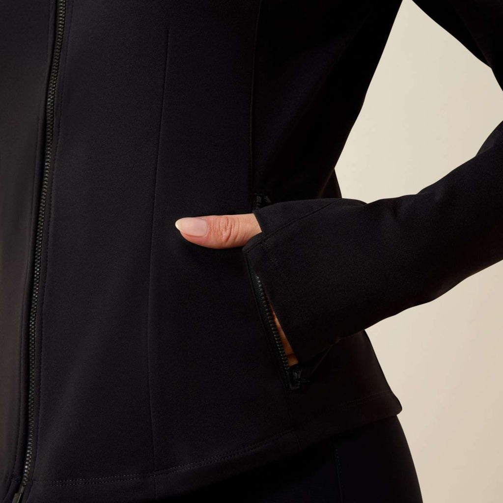 Ariat Jacke Solveil Full Zip Damen Schwarz