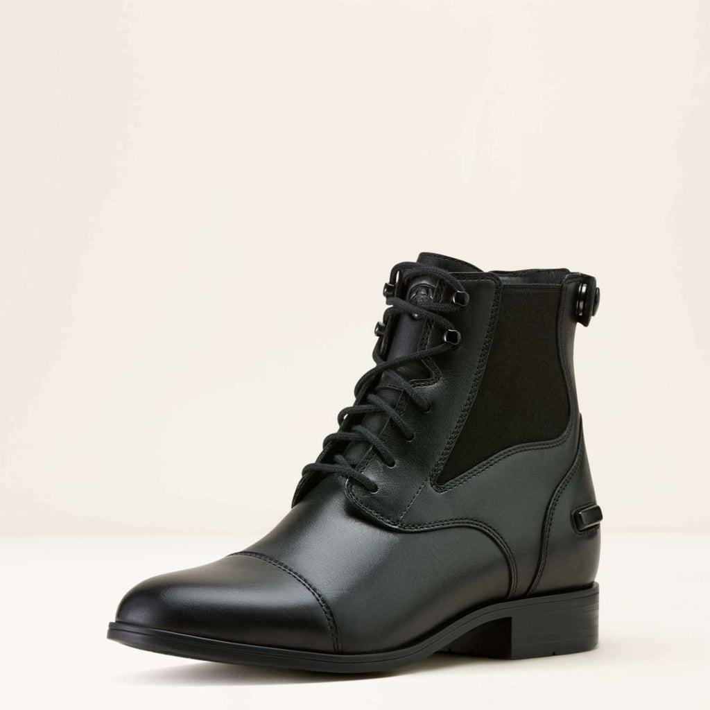 Ariat Stiefeletten Kendall Back Zip Lace Paddock Damen Schwarz