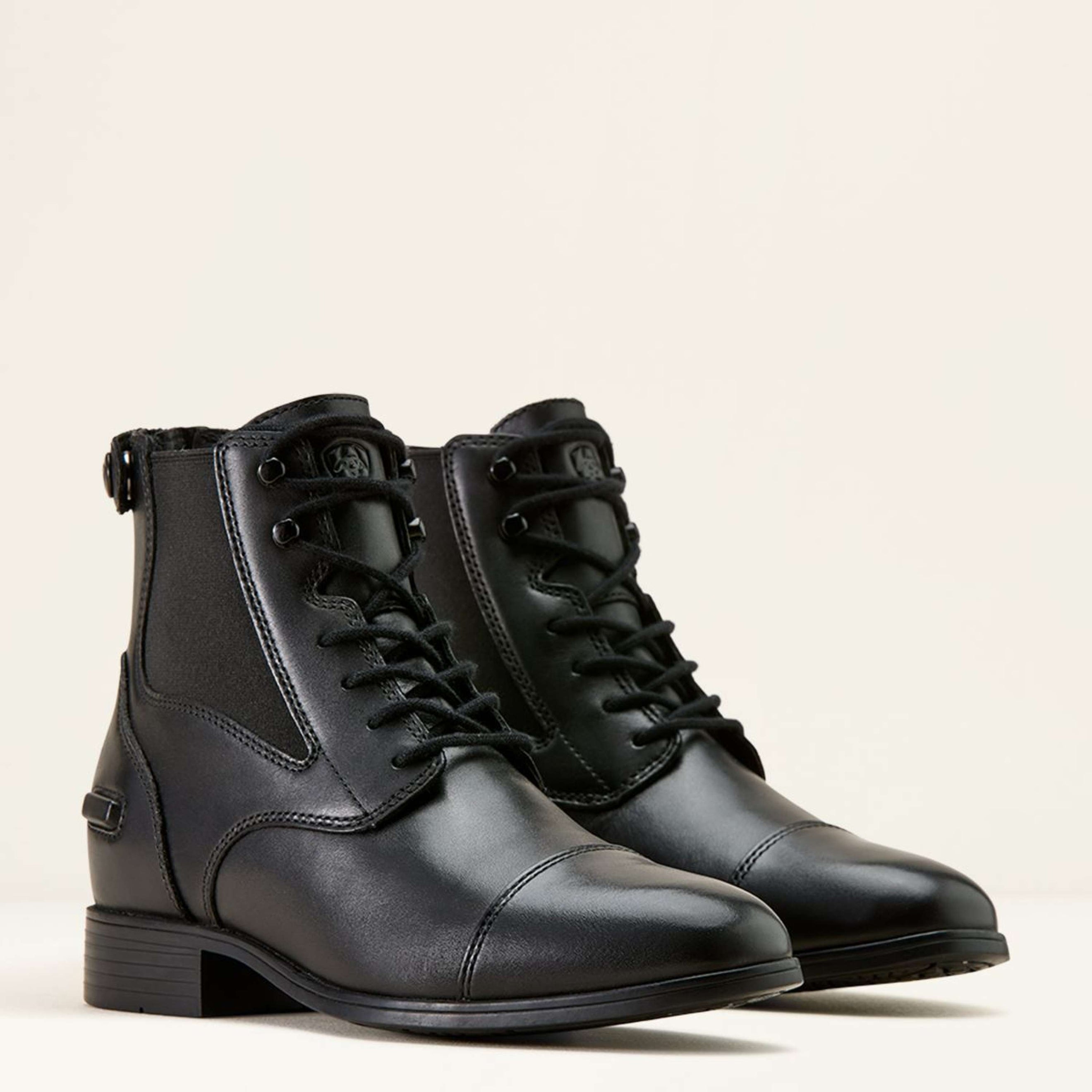 Ariat Stiefeletten Kendall Back Zip Lace Paddock Damen Schwarz