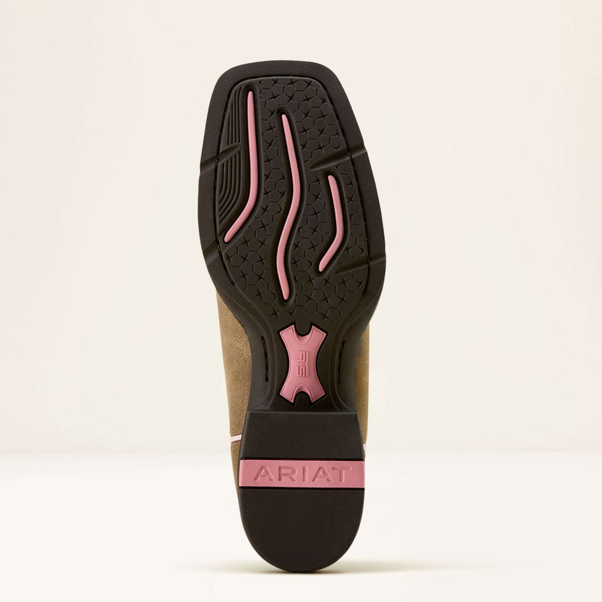 Ariat Westernstiefel Round Up Ruidoso Damen Brown Bomber/Dusty Rose