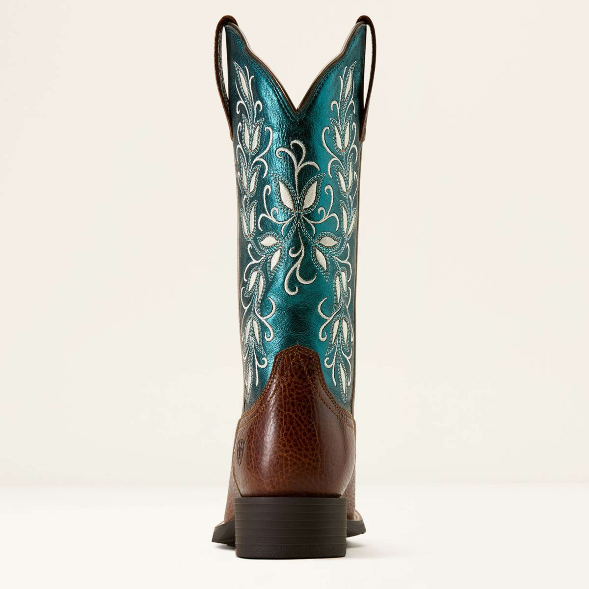 Ariat Westernstiefel Round Up Holly Damen Beasty Brown/Metallic Sea