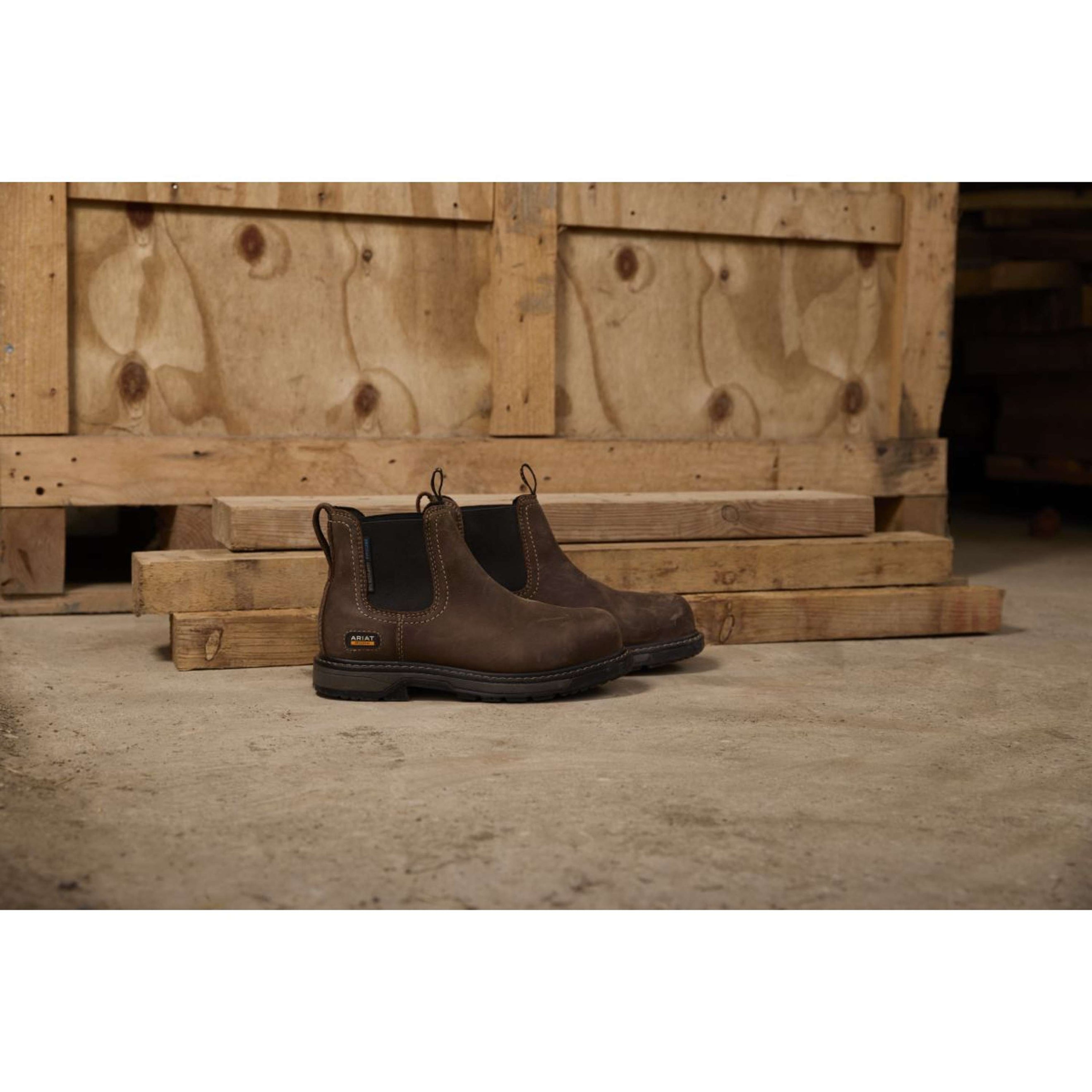 Ariat Stiefeletten Riverter Chelsea H20 Damen Dunkelbraun