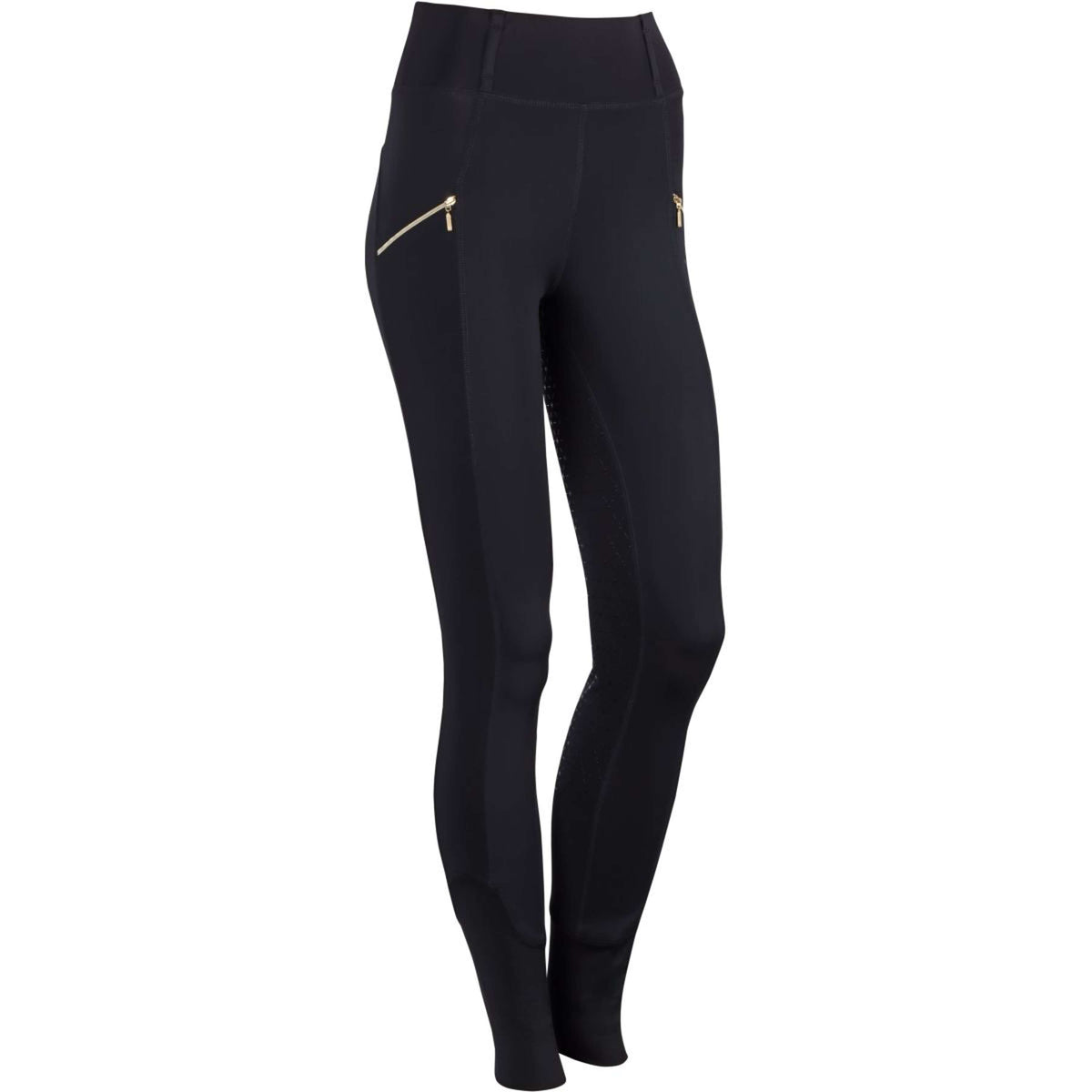 Harry's Horse Reitleggings Leogang Full Grip Jet Black