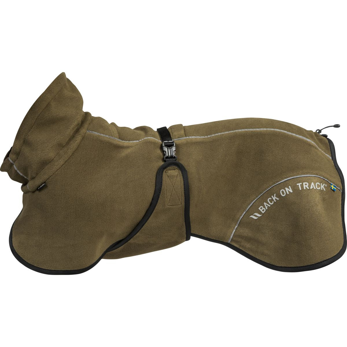 Back on Track Hundejacke BAY Fleece Olive