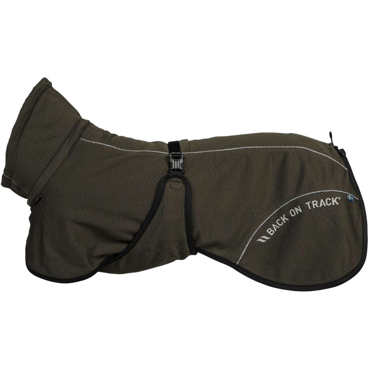 Back on Track Hundejacke BAY Mesh Olive
