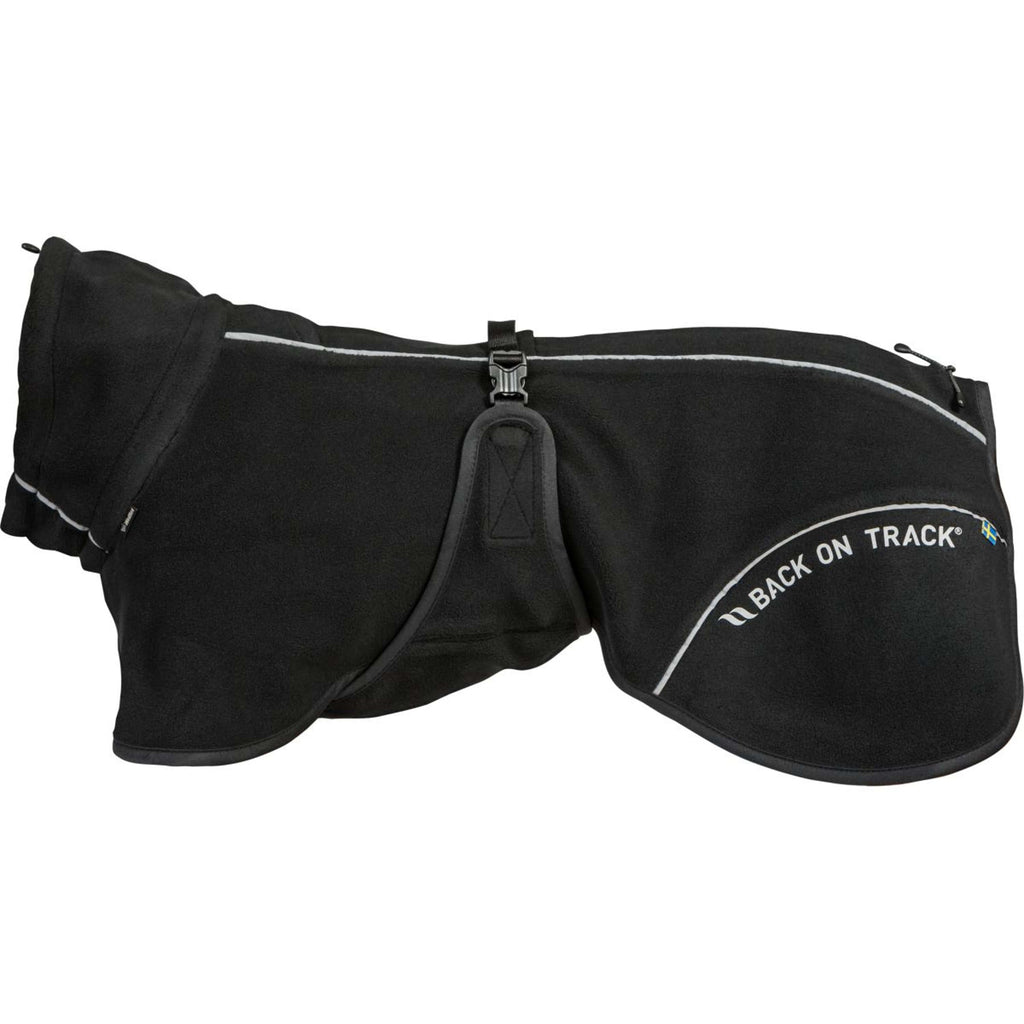 Back on Track Hundejacke BAY Fleece Schwarz