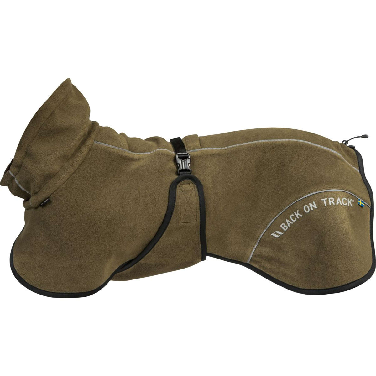 Back on Track Hundejacke BAY Fleece Olive