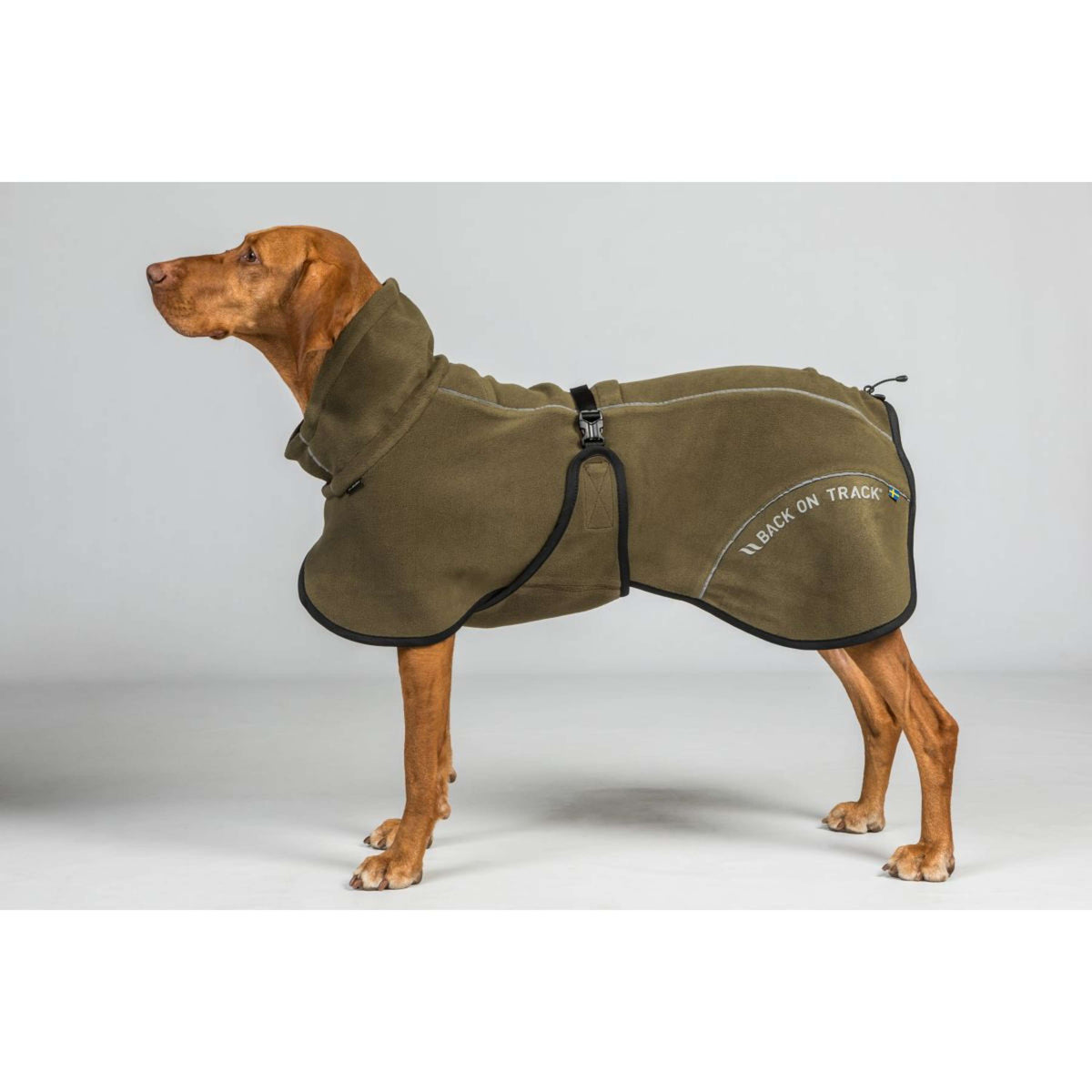 Back on Track Hundejacke BAY Fleece Olive