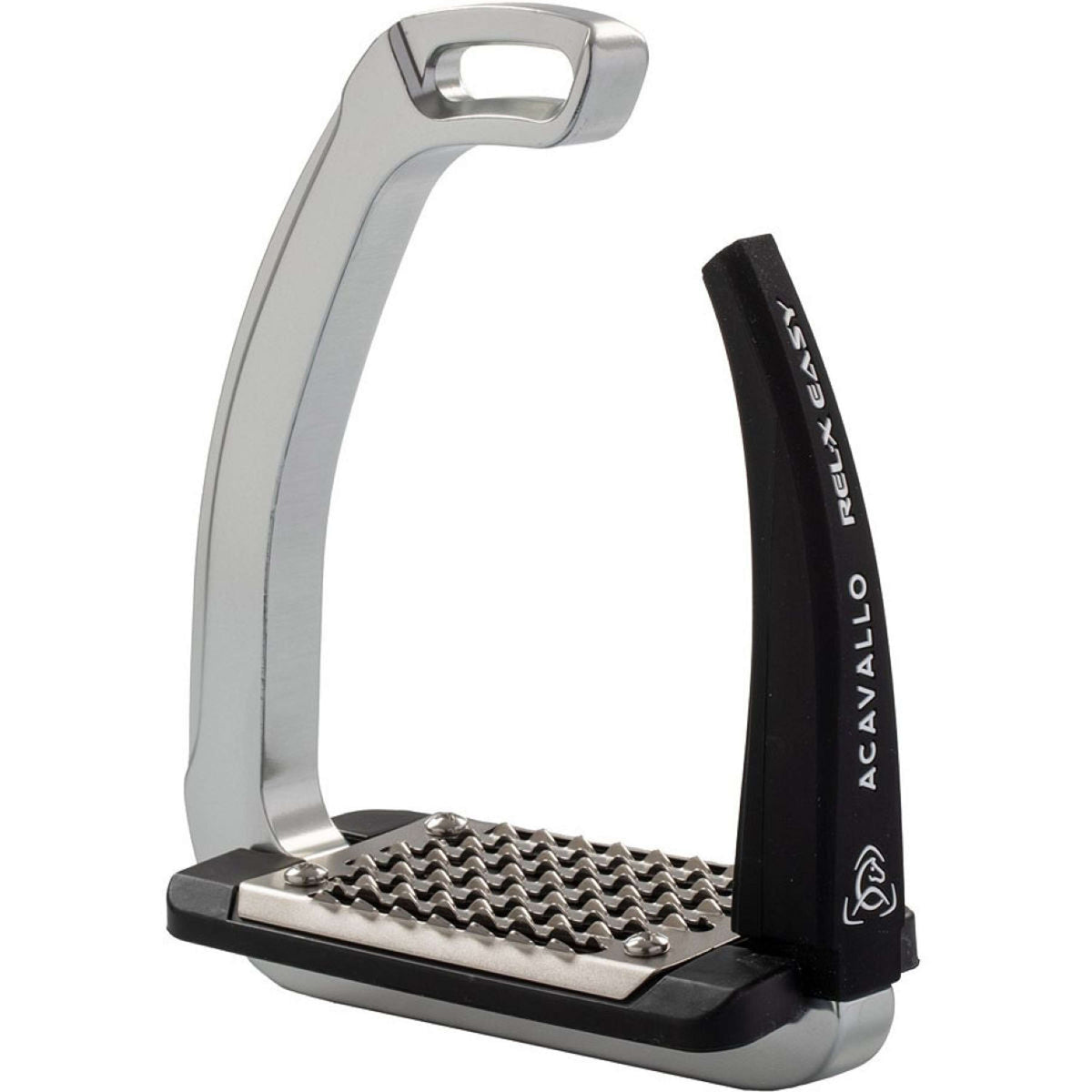 Acavallo Steigbügel REL-X Easy Aluminium/Zwart