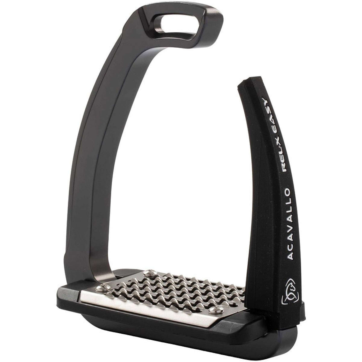 Acavallo Steigbügel REL-X Easy Charcoal/Schwarz
