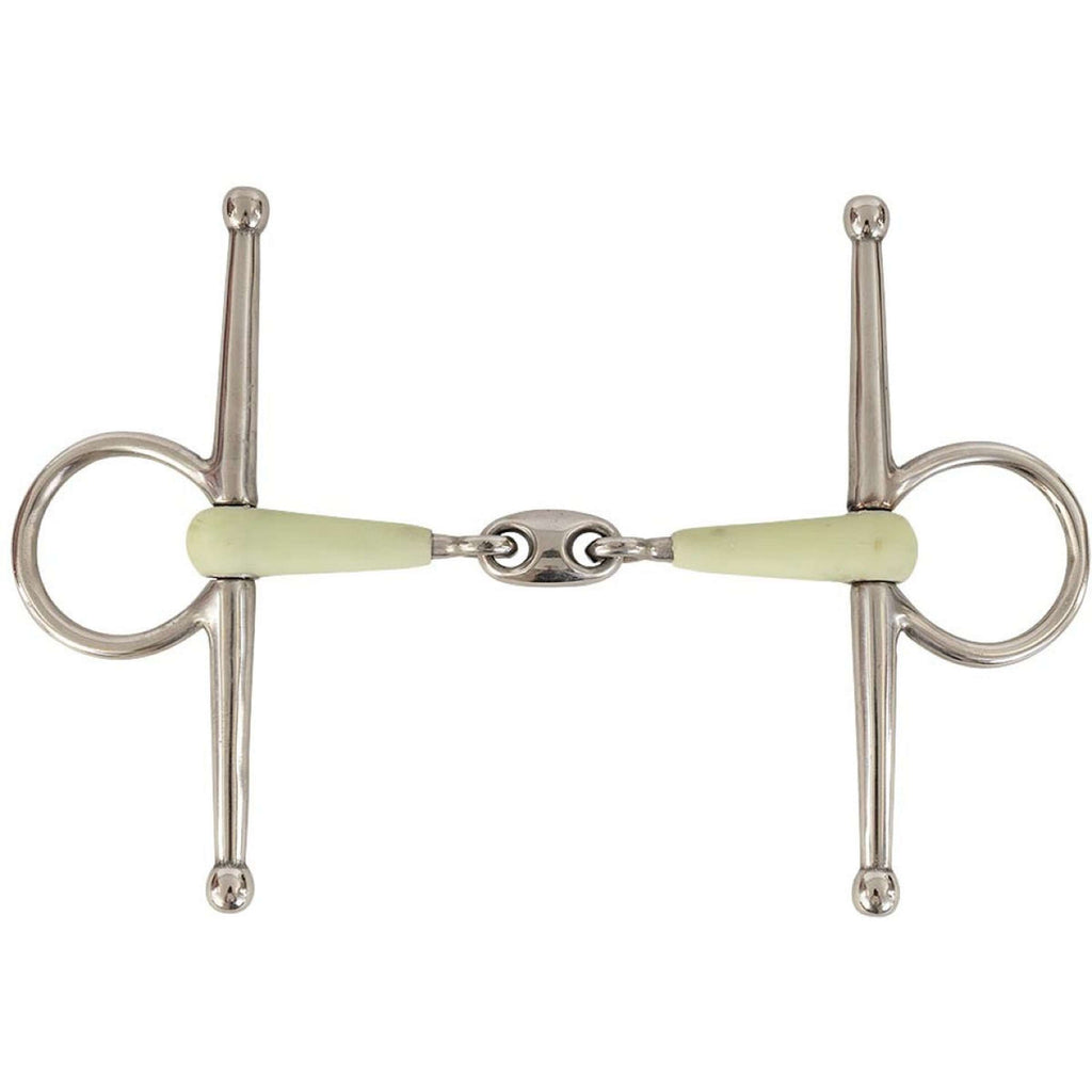 BR Schenkeltrense Apple Mouth Doppelt Gebrochen 14mm