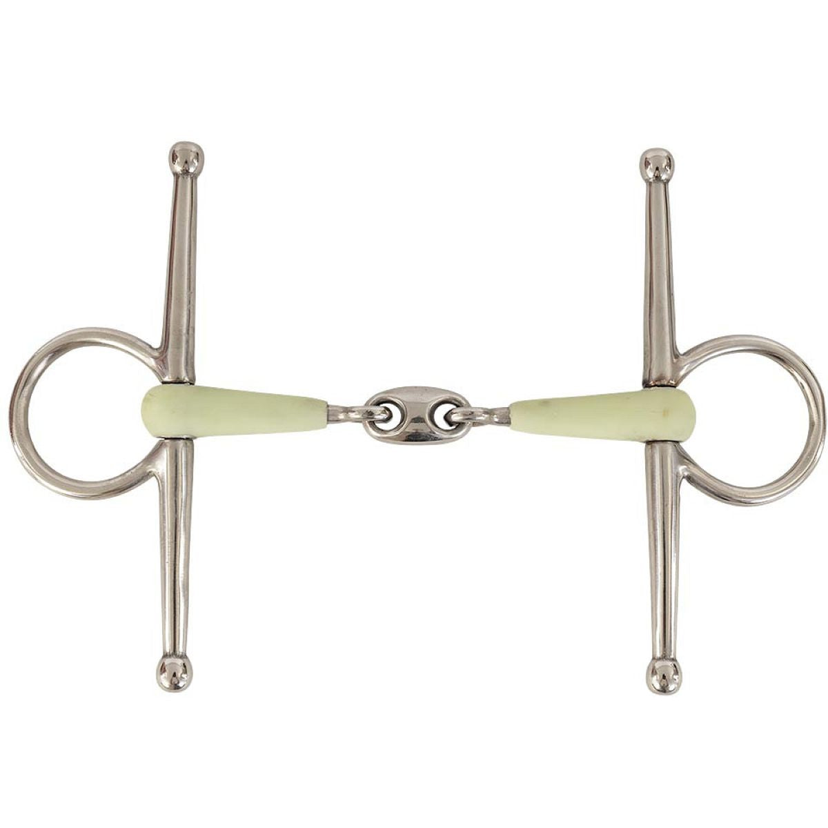 BR Schenkeltrense Apple Mouth Doppelt Gebrochen 14mm