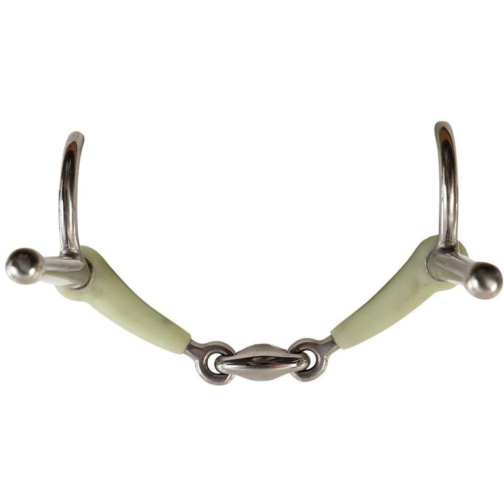 BR Schenkeltrense Apple Mouth Doppelt Gebrochen 14mm