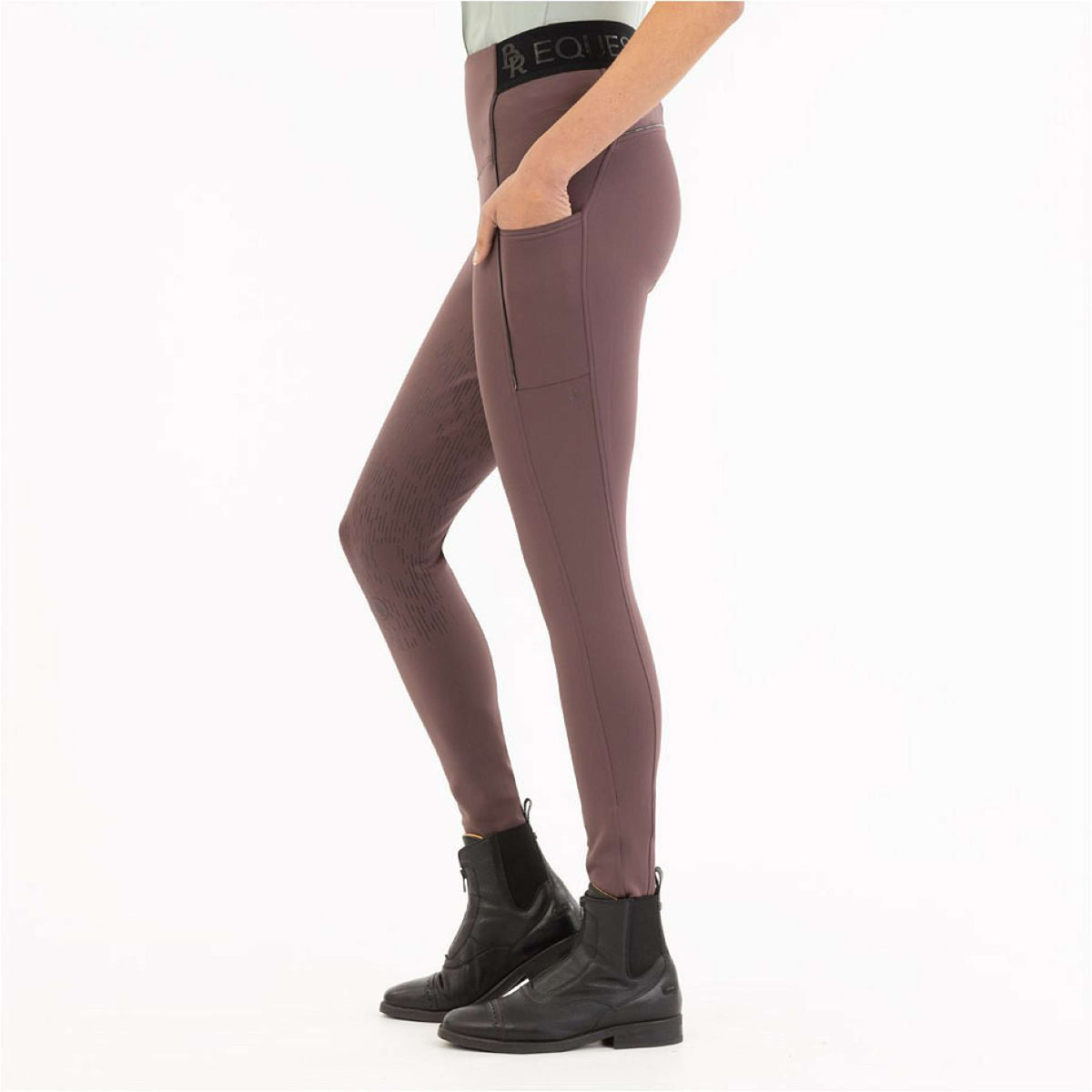 BR Reitleggings Ingrid Full Grip Huckleberry