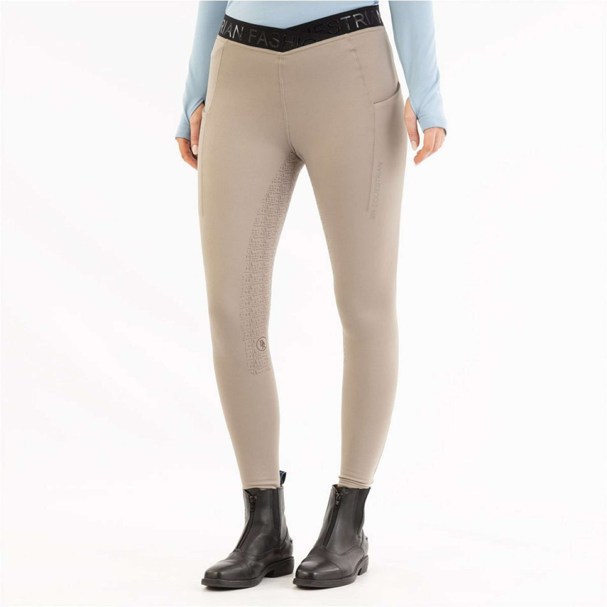 BR Reitleggings AW25 Jesslynn Damen Silikon Vollbesatz Moon Rock