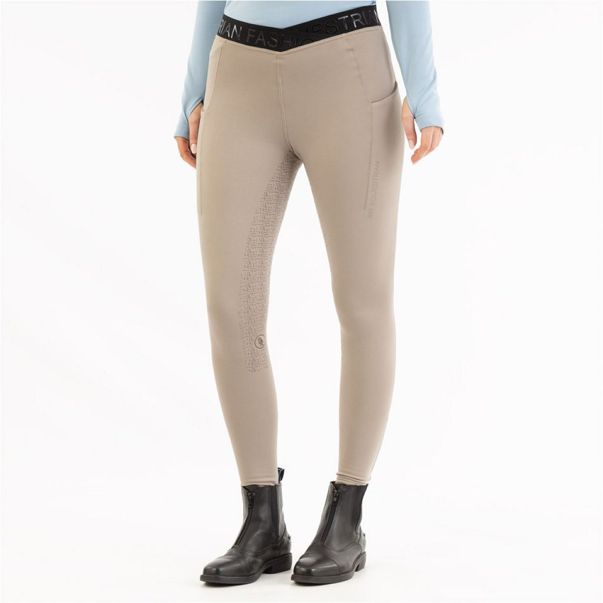 BR Reitleggings AW25 Jesslynn Damen Silikon Vollbesatz Moon Rock