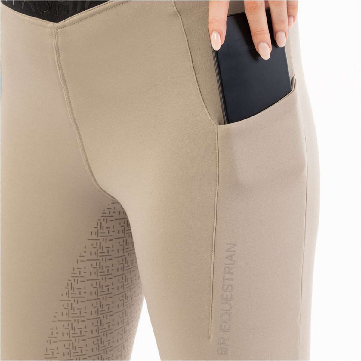 BR Reitleggings AW25 Jesslynn Damen Silikon Vollbesatz Moon Rock