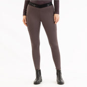 BR Reitleggings AW25 Jesslynn Damen Silikon Vollbesatz Raisin