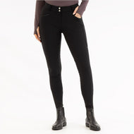 BR Reithose AW25 Softshell Jude Damen Silikon Vollbesatz Meteorite