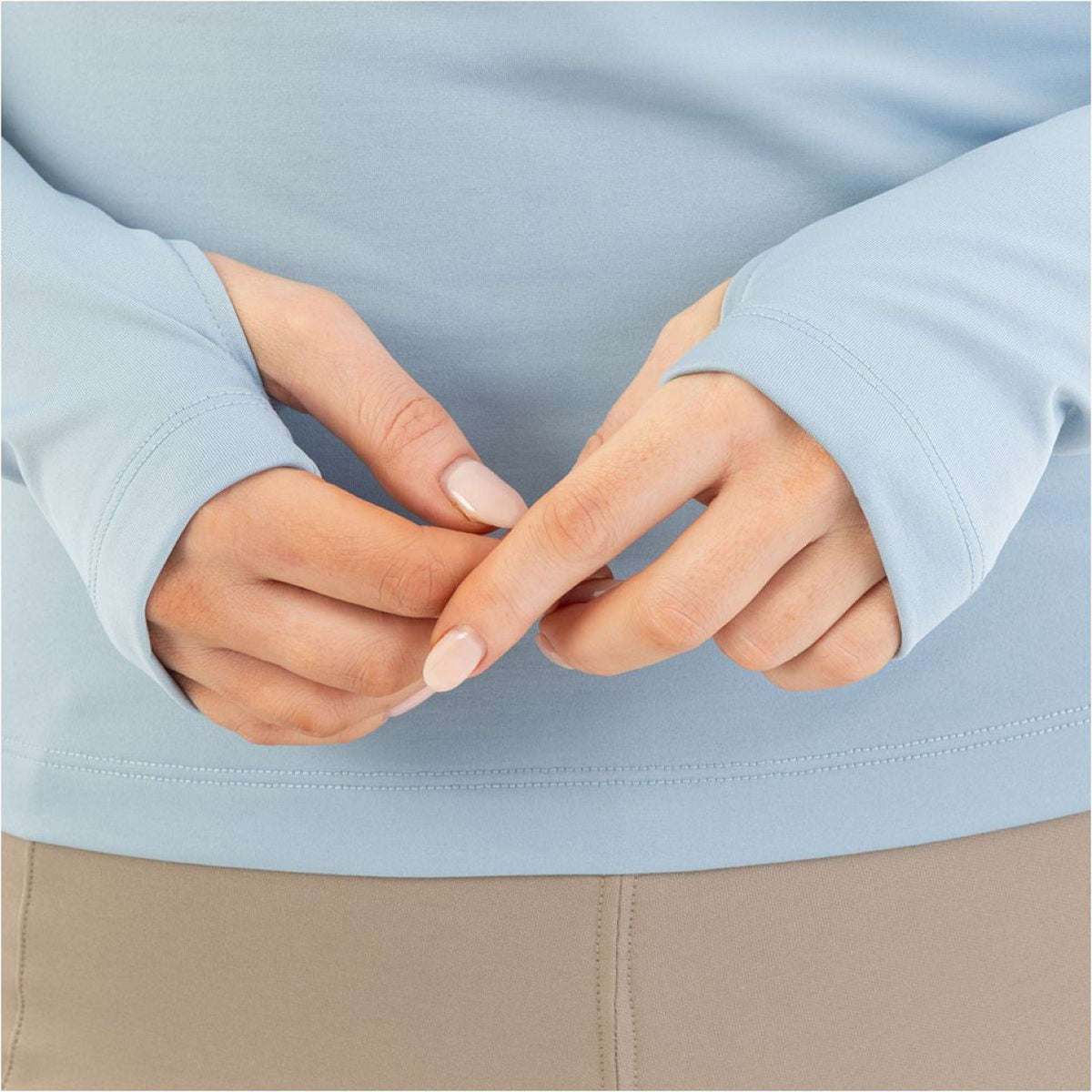 BR Pullover AW25 Half-Zip Jara Damen Ashley Blue