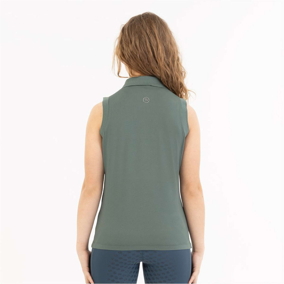 BR Poloshirt Eevolv Ilona Ärmellos Balsam Green